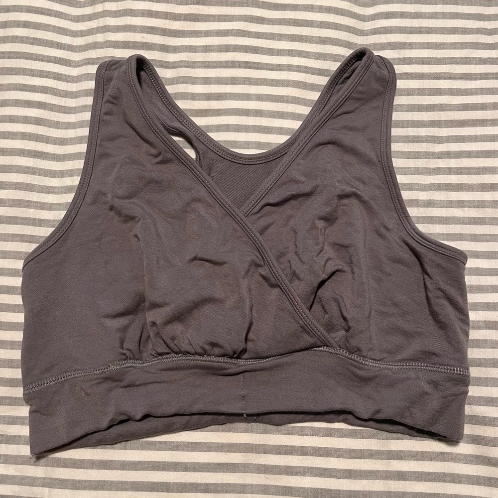 Kindred Bravely French terry racerback nursing bra